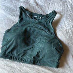 Outdoor Voices Green Sports Bra